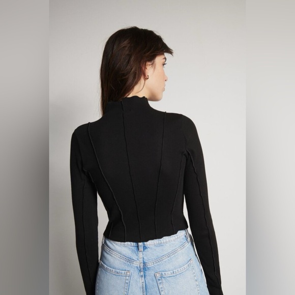 Dynamite Hara Long Sleeve Funnel Neck - Picture 2 of 7